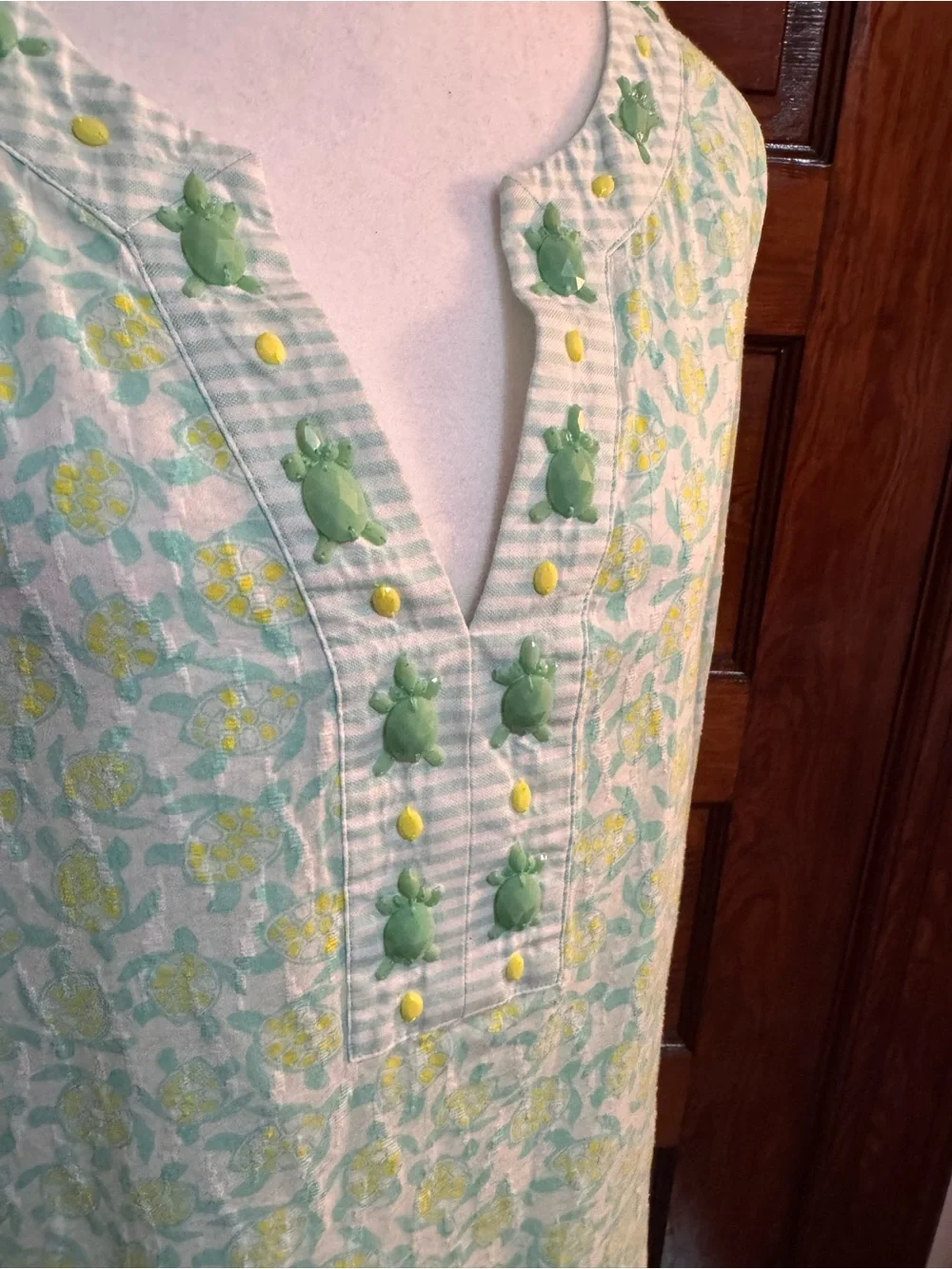 Vineyard Vines Beaded Swim Cover-Up Tunic – XS